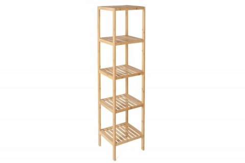 Invicta Interior INVICTA regał BAMBOO SPA 145 cm - naturalne drewno bambusowe, możliwość mocowania do ściany