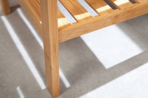 Invicta Interior INVICTA regał BAMBOO SPA 145 cm - naturalne drewno bambusowe, możliwość mocowania do ściany Invicta Interior INVICTA regał BAMBOO SPA 145 cm - naturalne drewno bambusowe, możliwość mocowania do ściany