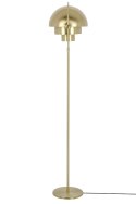 King Home Lampa podłogowa VARIA złota - stal nierdzewna - ruchomy kulisty klosz