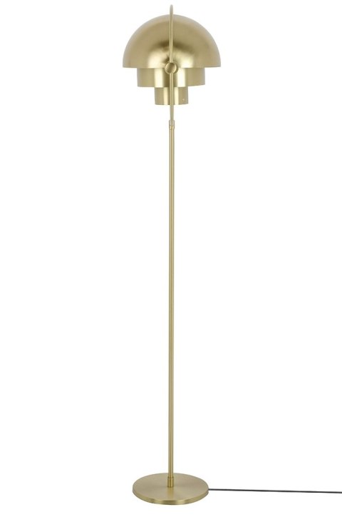 King Home Lampa podłogowa VARIA złota - stal nierdzewna - ruchomy kulisty klosz King Home Lampa podłogowa VARIA złota - stal nierdzewna - ruchomy kulisty klosz