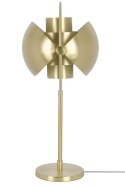 King Home Lampa stołowa nocna VARIA złota - stal węglowa - ruchomy kulisty klosz King Home Lampa stołowa nocna VARIA złota - stal węglowa - ruchomy kulisty klosz