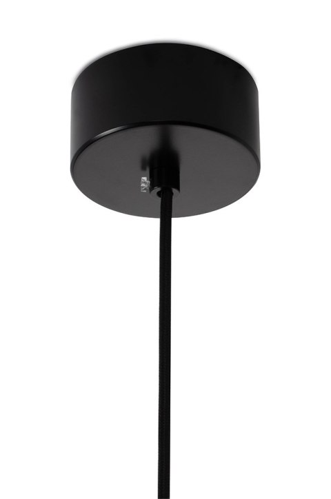 King Home Lampa wisząca sufitowa VARIA czarna - stal nierdzewna złoty uchwyt - ruchomy kulisty klosz King Home Lampa wisząca sufitowa VARIA czarna - stal nierdzewna złoty uchwyt - ruchomy kulisty klosz
