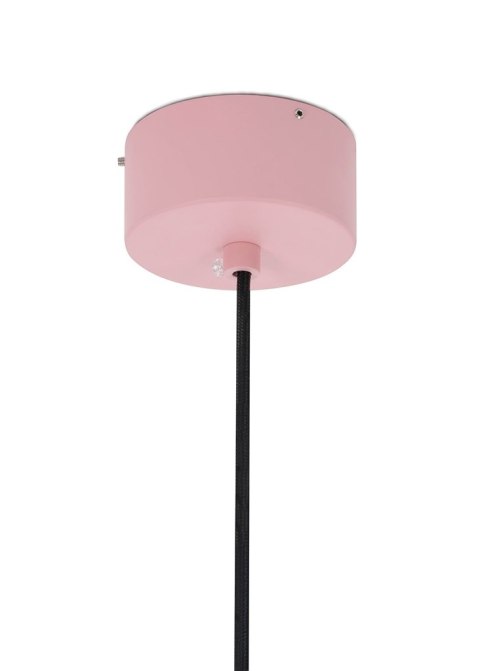 King Home Lampa wisząca sufitowa VARIA różowa - stal nierdzewna złoty uchwyt - ruchomy kulisty klosz King Home Lampa wisząca sufitowa VARIA różowa - stal nierdzewna złoty uchwyt - ruchomy kulisty klosz