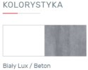 SZAFA NAROŻNA GARDEROBA MŁODZIEŻOWA DWUDRZWIOWA SIGMA System SI2 Meblar - Biały Lux / Beton LAMINAT DLA DZIECKA DLA NASTOLATKA SZAFA NAROŻNA GARDEROBA MŁODZIEŻOWA DWUDRZWIOWA SIGMA System SI2 Meblar - Biały Lux / Beton LAMINAT DLA DZIECKA DLA NASTOLATKA