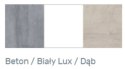 REGAŁ MŁODZIEŻOWY Z PÓŁKAMI SIGMA System SI6 Meblar - Beton / Biały Lux / Dąb - z półkami i wnękami PŁYTA LAMINOWANA OBRZEŻA ABS REGAŁ MŁODZIEŻOWY Z PÓŁKAMI SIGMA System SI6 Meblar - Beton / Biały Lux / Dąb - z półkami i wnękami PŁYTA LAMINOWANA OBRZEŻA ABS