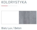 REGAŁ Z PÓŁKAMI MEBLE MŁODZIEŻOWE SIGMA System SI6 Meblar - Biały Lux / Beton regał z wnękami PŁYTA LAMINOWANA OBRZEŻA ABS REGAŁ Z PÓŁKAMI MEBLE MŁODZIEŻOWE SIGMA System SI6 Meblar - Biały Lux / Beton regał z wnękami PŁYTA LAMINOWANA OBRZEŻA ABS