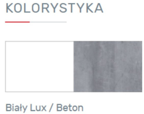 REGAŁ MŁODZIEŻOWY Z PÓŁKAMI I SZUFLADAMI SIGMA System SI7 Meblar - Biały Lux / Beton LAMINAT OBRZEŻA ABS DLA DZIECKA NASTOLATKA REGAŁ MŁODZIEŻOWY Z PÓŁKAMI I SZUFLADAMI SIGMA System SI7 Meblar - Biały Lux / Beton LAMINAT OBRZEŻA ABS DLA DZIECKA NASTOLATKA