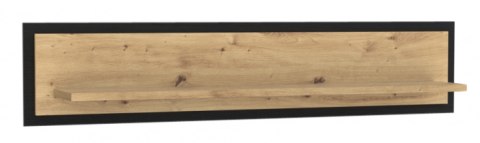 Meble Forte TRONDHEIM TDHB11-C773 Półka wisząca Dąb Artisan/Dąb czarny Meble Forte TRONDHEIM TDHB11-C773 Półka wisząca Dąb Artisan/Dąb czarny