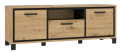 Meble Forte TRONDHEIM TDHT132-C773 Szafka RTV Dąb Artisan/Dąb czarny Meble Forte TRONDHEIM TDHT132-C773 Szafka RTV Dąb Artisan/Dąb czarny