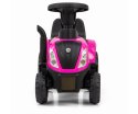 POJAZD JEŹDZIK New Holland T7 Milly Mally TRAKTOR Pink RÓŻOWY Z PRZYCZEPKĄ grabiami i łopatką światła dźwięki POJAZD JEŹDZIK New Holland T7 Milly Mally TRAKTOR Pink RÓŻOWY Z PRZYCZEPKĄ grabiami i łopatką światła dźwięki