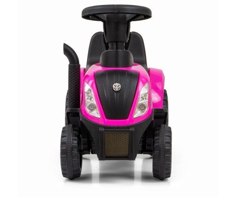 POJAZD JEŹDZIK New Holland T7 Milly Mally TRAKTOR Pink RÓŻOWY Z PRZYCZEPKĄ grabiami i łopatką światła dźwięki POJAZD JEŹDZIK New Holland T7 Milly Mally TRAKTOR Pink RÓŻOWY Z PRZYCZEPKĄ grabiami i łopatką światła dźwięki