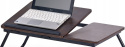 STOLIK NA LAPTOPA B19 Halmar CIEMNY ORZECH MDF laminowany, stal malowana STOLIK NA LAPTOPA B19 Halmar CIEMNY ORZECH MDF laminowany, stal malowana