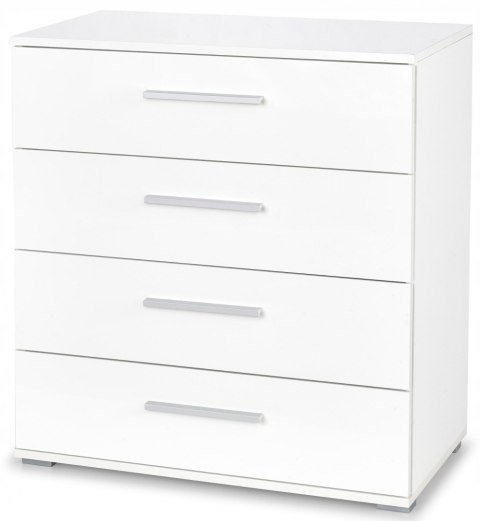 KOMODA Z SZUFLADAMI LIMA KM-3 Halmar MDF laminowany BIAŁY WYSOKI POŁYSK obrzeża ABS 77x40 KOMODA Z SZUFLADAMI LIMA KM-3 Halmar MDF laminowany BIAŁY WYSOKI POŁYSK obrzeża ABS 77x40