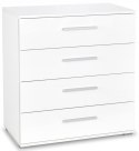 KOMODA Z SZUFLADAMI LIMA KM-3 Halmar MDF laminowany BIAŁY WYSOKI POŁYSK obrzeża ABS 77x40 KOMODA Z SZUFLADAMI LIMA KM-3 Halmar MDF laminowany BIAŁY WYSOKI POŁYSK obrzeża ABS 77x40