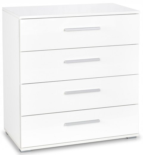 KOMODA Z SZUFLADAMI LIMA KM-3 Halmar MDF laminowany BIAŁY WYSOKI POŁYSK obrzeża ABS 77x40 KOMODA Z SZUFLADAMI LIMA KM-3 Halmar MDF laminowany BIAŁY WYSOKI POŁYSK obrzeża ABS 77x40