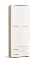 REGAŁ LIMA Z SZUFLADAMI REG2 Halmar DĄB SONOMA / BIAŁY POŁYSK płyta laminowana OBRZEŻA ABS DLA DZIECKA DO SYPIALNI SALONU POKOJU REGAŁ LIMA Z SZUFLADAMI REG2 Halmar DĄB SONOMA / BIAŁY POŁYSK płyta laminowana OBRZEŻA ABS DLA DZIECKA DO SYPIALNI SALONU POKOJU