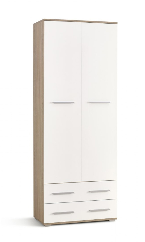 REGAŁ LIMA Z SZUFLADAMI REG2 Halmar DĄB SONOMA / BIAŁY POŁYSK płyta laminowana OBRZEŻA ABS DLA DZIECKA DO SYPIALNI SALONU POKOJU REGAŁ LIMA Z SZUFLADAMI REG2 Halmar DĄB SONOMA / BIAŁY POŁYSK płyta laminowana OBRZEŻA ABS DLA DZIECKA DO SYPIALNI SALONU POKOJU
