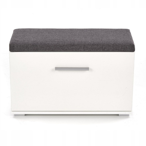 Halmar tapicerowana szafka na buty LIMA ST2 MDF laminat biały połysk, obrzeża ABS 70x32 Halmar tapicerowana szafka na buty LIMA ST2 MDF laminat biały połysk, obrzeża ABS 70x32