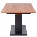 Halmar stół URBANO rozkładany, blat - dąb złoty, noga - czarny/dąb złoty, MDF fornir, MDF lakier 160-220x90 Halmar stół URBANO rozkładany, blat - dąb złoty, noga - czarny/dąb złoty, MDF fornir, MDF lakier 160-220x90