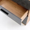 Halmar komoda LIMA KM-3 dąb wotan/popielaty MDF laminat obrzeża ABS 77x40, 4 szuflady Halmar komoda LIMA KM-3 dąb wotan/popielaty MDF laminat obrzeża ABS 77x40, 4 szuflady