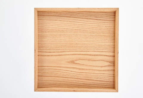Halmar ława YAVA MDF okleina dąb naturalny / stal malowana proszkowo czarny 42x42 Halmar ława YAVA MDF okleina dąb naturalny / stal malowana proszkowo czarny 42x42