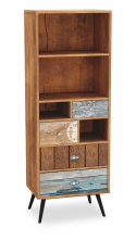 Halmar regał MEZO REG1 wielobarwny, MDF laminat, stal malowana 60x29 Halmar regał MEZO REG1 wielobarwny, MDF laminat, stal malowana 60x29