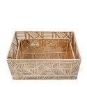 Intesi Zestaw organizerów Amiable S złoty - skrzynka, schowek w stylu glamour - 2 sztuki Intesi Zestaw organizerów Amiable S złoty - skrzynka, schowek w stylu glamour - 2 sztuki
