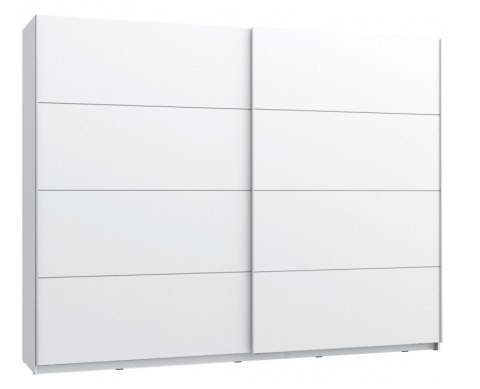 Meble Forte STARLET WHITE STPS124E1-C04 Szafa ubraniowa Biała Meble Forte STARLET WHITE STPS124E1-C04 Szafa ubraniowa Biała
