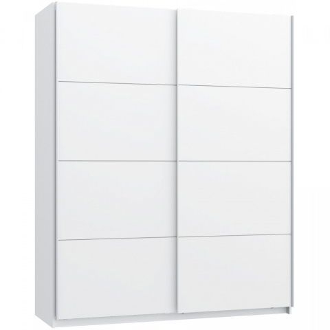 Meble Forte STARLET WHITE STPS824E1-C04 Szafa ubraniowa Biała Meble Forte STARLET WHITE STPS824E1-C04 Szafa ubraniowa Biała
