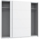 Meble Forte STARLET WHITE STPS924E1-C04 Szafa ubraniowa Biała Meble Forte STARLET WHITE STPS924E1-C04 Szafa ubraniowa Biała