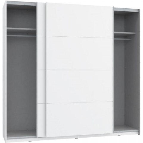 Meble Forte STARLET WHITE STPS924E1-C04 Szafa ubraniowa Biała Meble Forte STARLET WHITE STPS924E1-C04 Szafa ubraniowa Biała