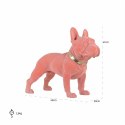 Richmond Interiors RICHMOND dekoracja DOG SPIKE różowy welur - figurka z żywicy Richmond Interiors RICHMOND dekoracja DOG SPIKE różowy welur - figurka z żywicy
