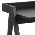 ACTONA Biurko Miso czarne - - minimalistyczne biurko do pracowni, pokoju młodzieżowego - drewno kauczukowe ACTONA Biurko Miso czarne - - minimalistyczne biurko do pracowni, pokoju młodzieżowego - drewno kauczukowe