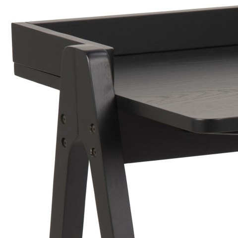 ACTONA Biurko Miso czarne - - minimalistyczne biurko do pracowni, pokoju młodzieżowego - drewno kauczukowe ACTONA Biurko Miso czarne - - minimalistyczne biurko do pracowni, pokoju młodzieżowego - drewno kauczukowe