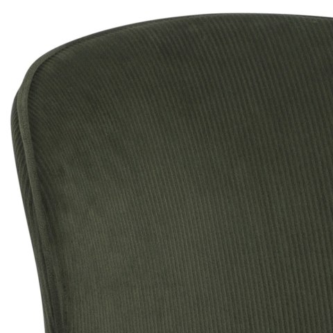 ACTONA Krzesło do jadalni, salonu Evelyn olive green - zielone oliwkowe, podstawa czarna metalowa malowan proszkowo ACTONA Krzesło do jadalni, salonu Evelyn olive green - zielone oliwkowe, podstawa czarna metalowa malowan proszkowo