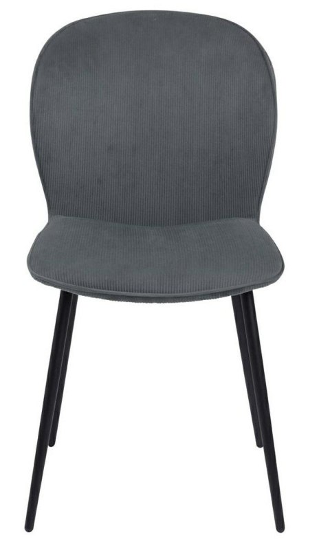 ACTONA Krzesło do jadalni, salonu Evelyn olive green - zielone oliwkowe, podstawa czarna metalowa malowan proszkowo ACTONA Krzesło do jadalni, salonu Evelyn olive green - zielone oliwkowe, podstawa czarna metalowa malowan proszkowo