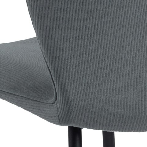 ACTONA Krzesło do jadalni, salonu Evelyn olive green - zielone oliwkowe, podstawa czarna metalowa malowan proszkowo ACTONA Krzesło do jadalni, salonu Evelyn olive green - zielone oliwkowe, podstawa czarna metalowa malowan proszkowo