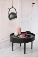 Frandsen FRANDSEN lampa wisząca BALL W/HANDLE czarny mat z ozdobnym uchwytem -czarny kabel 200 cm Frandsen FRANDSEN lampa wisząca BALL W/HANDLE czarny mat z ozdobnym uchwytem -czarny kabel 200 cm