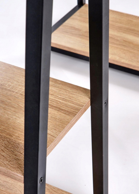 Halmar biurko B44 MDF fornir dąb sonoma/czarny stal malowana 120x60 Halmar biurko B44 MDF fornir dąb sonoma/czarny stal malowana 120x60