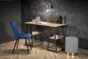 Halmar biurko B44 MDF fornir dąb sonoma/czarny stal malowana 120x60 Halmar biurko B44 MDF fornir dąb sonoma/czarny stal malowana 120x60