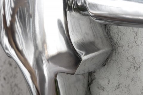 Invicta Interior INVICTA poroże BULL 120 cm - ozdoba ścienna - aluminium Invicta Interior INVICTA poroże BULL 120 cm - ozdoba ścienna - aluminium