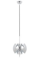 King Home Lampa wisząca sufitowa VARIA chrom - stal nierdzewna - ruchomy klosz King Home Lampa wisząca sufitowa VARIA chrom - stal nierdzewna - ruchomy klosz