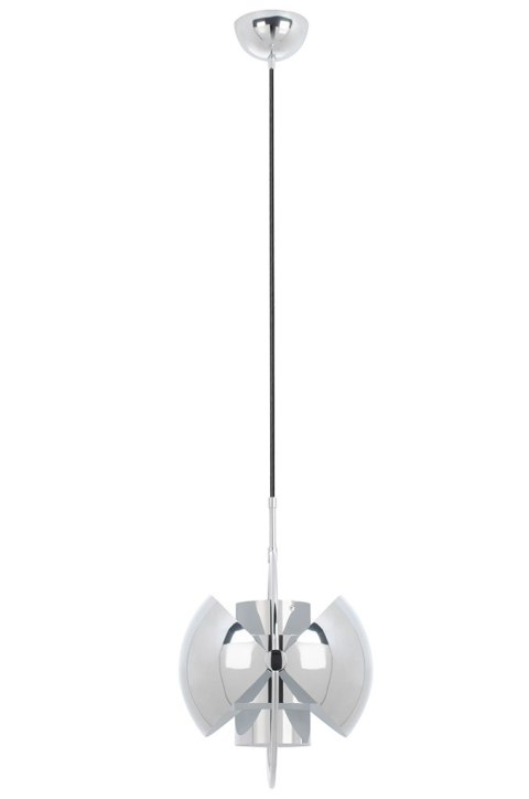 King Home Lampa wisząca sufitowa VARIA chrom - stal nierdzewna - ruchomy klosz King Home Lampa wisząca sufitowa VARIA chrom - stal nierdzewna - ruchomy klosz