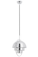 King Home Lampa wisząca sufitowa VARIA chrom - stal nierdzewna - ruchomy klosz King Home Lampa wisząca sufitowa VARIA chrom - stal nierdzewna - ruchomy klosz