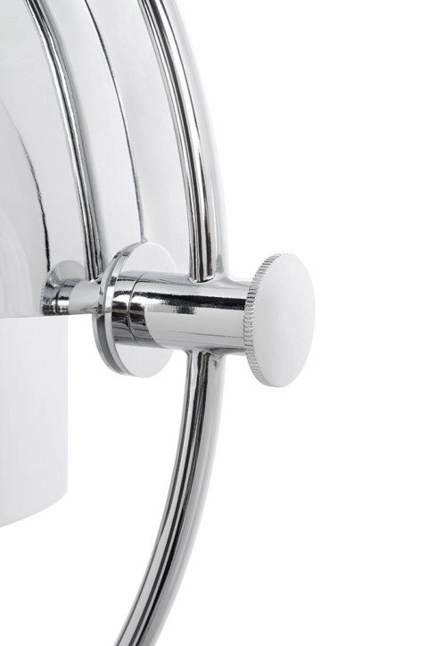 King Home Lampa wisząca sufitowa VARIA chrom - stal nierdzewna - ruchomy klosz King Home Lampa wisząca sufitowa VARIA chrom - stal nierdzewna - ruchomy klosz
