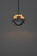 King Home Lampa wisząca sufitowa VARIA chrom - stal nierdzewna - ruchomy klosz King Home Lampa wisząca sufitowa VARIA chrom - stal nierdzewna - ruchomy klosz