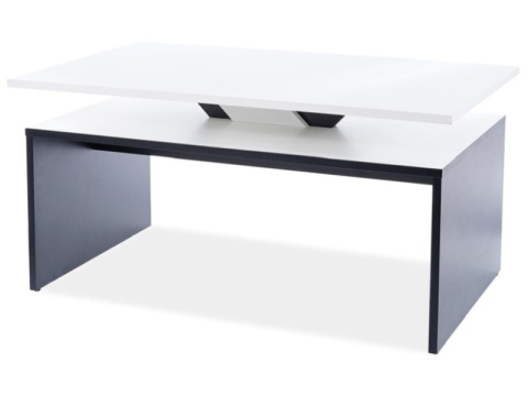 SIGNAL ŁAWA LOVA BIAŁY MAT / CZARNY MAT PŁYTA LAMINOWANA 100X60X50 SIGNAL ŁAWA LOVA BIAŁY MAT / CZARNY MAT PŁYTA LAMINOWANA 100X60X50