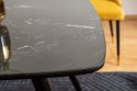 STÓŁ CYRYL I MDF + SZKŁO HARTOWANE CZARNY EFEKT KAMIENIA CZARNY / ZŁOTY METAL STLEAŻ 140X80 SIGNAL STÓŁ CYRYL I MDF + SZKŁO HARTOWANE CZARNY EFEKT KAMIENIA CZARNY / ZŁOTY METAL STLEAŻ 140X80 SIGNAL