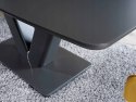 SIGNAL STÓŁ MONTBLANC SZARY MAT MDF+szkło hartowane 160(200)X90 SIGNAL STÓŁ MONTBLANC SZARY MAT MDF+szkło hartowane 160(200)X90