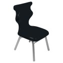 Ergonomiczne krzesło szkolne Classic rozmiar 1 czarny - dobre krzesło stacjonarne do biurka, ławki, szkoły, sali konferencyjnej dla dzieci i dla dorosłych Ergonomiczne krzesło szkolne Classic rozmiar 1 czarny - dobre krzesło stacjonarne do biurka, ławki, szkoły, sali konferencyjnej dla dzieci i dla dorosłych